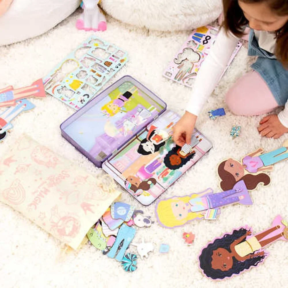 Have some fun!! Story Magic 2-in-1 Dress Up Doll Playset Brand New In Box - Picture 6 of 6